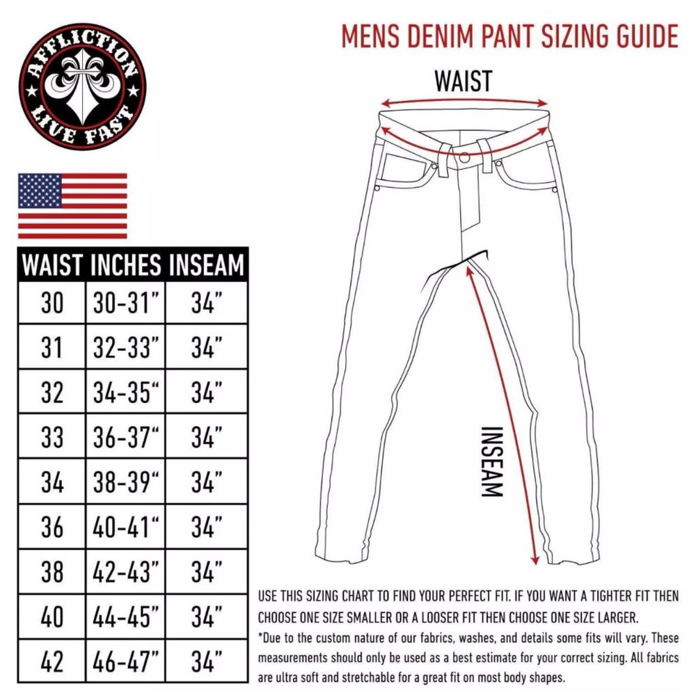 AFFLICTION Men's Denim Jeans GAGE APEX HODGRD - Picture 3 of 9